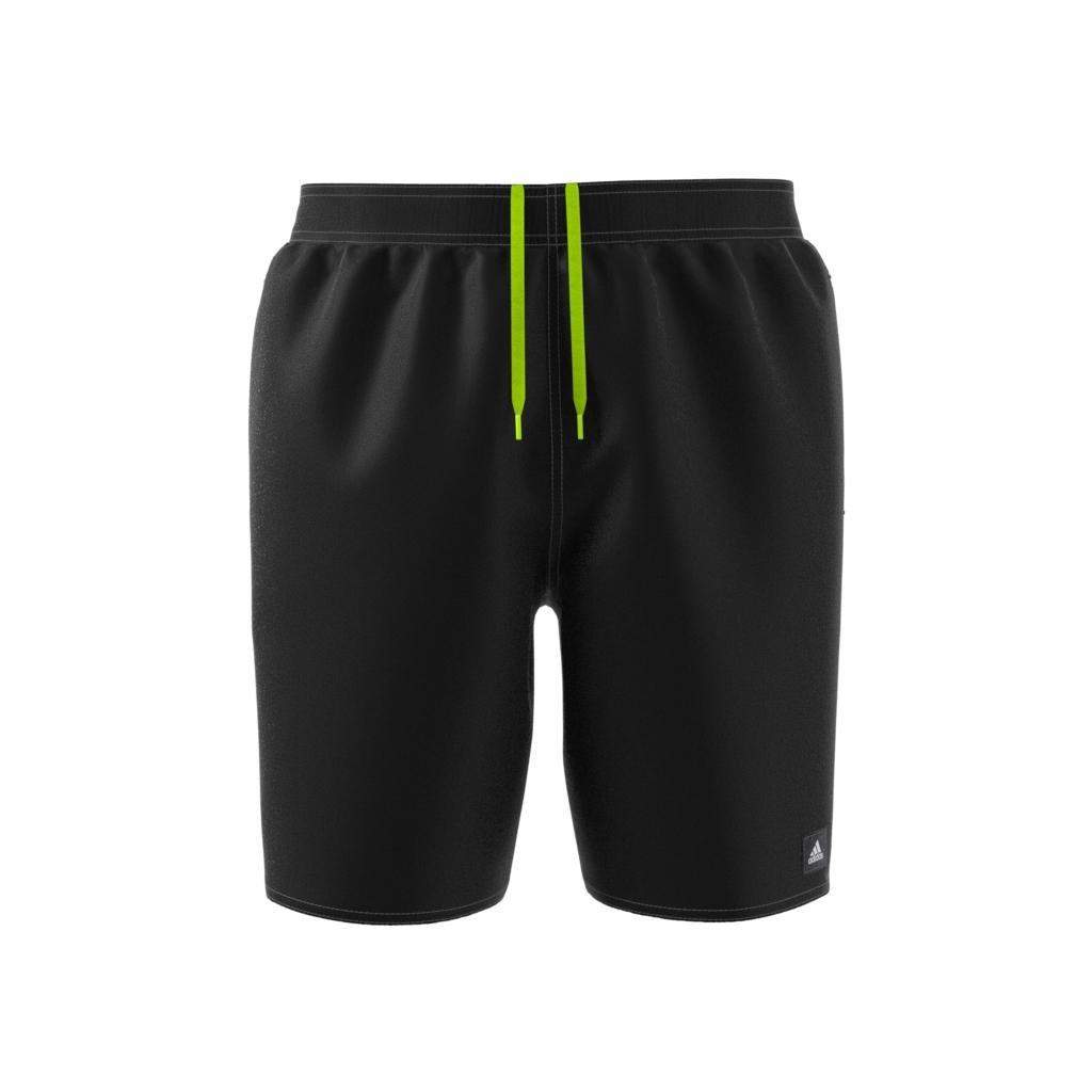 Solid Clx Classic-Length Swim Shorts, Black, A701_ONE, large image number 9