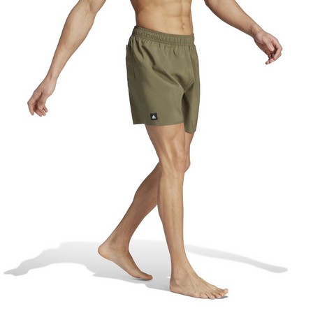 Men Big Logo Clx Short-Length Swim Shorts, Khaki, A701_ONE, large image number 10