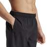 Men Solid Clx Short-Length Swim Shorts, Black, A701_ONE, thumbnail image number 1
