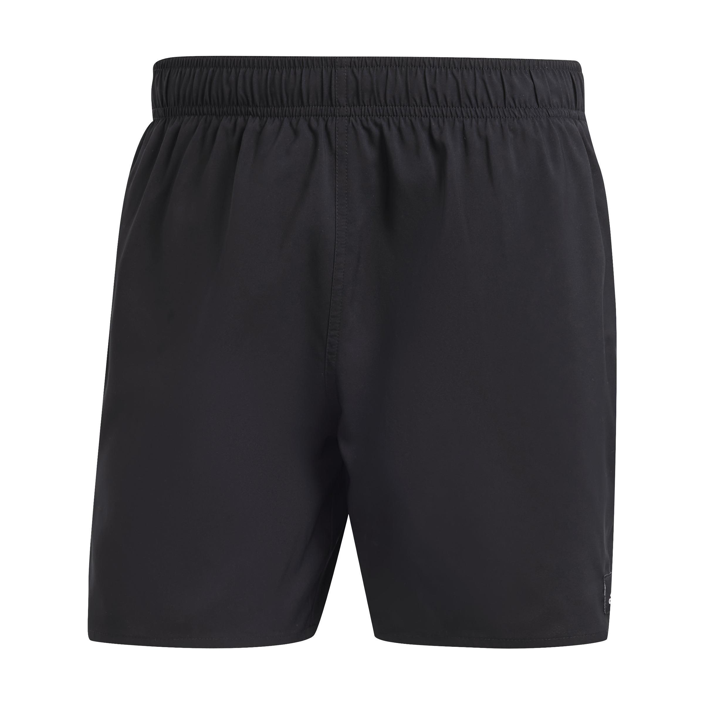 Solid Clx Short-Length Swim Shorts, Black, , large image number 2