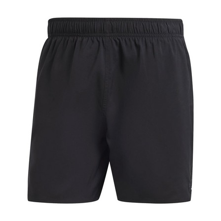 Men Solid Clx Short-Length Swim Shorts, Black, A701_ONE, large image number 2