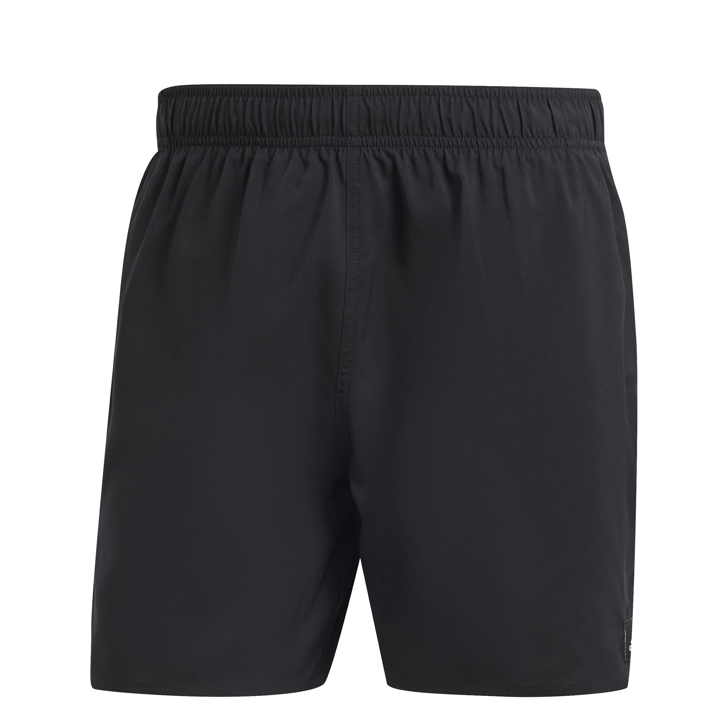 Solid Clx Short-Length Swim Shorts, Black, , large image number 3