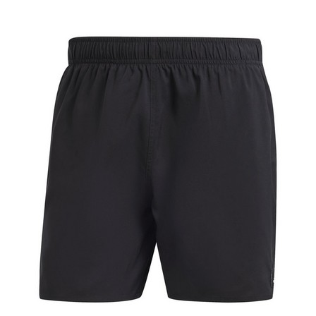 Men Solid Clx Short-Length Swim Shorts, Black, A701_ONE, large image number 3