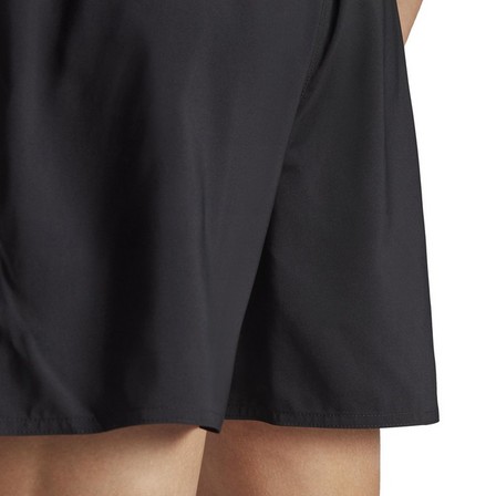 Men Solid Clx Short-Length Swim Shorts, Black, A701_ONE, large image number 6