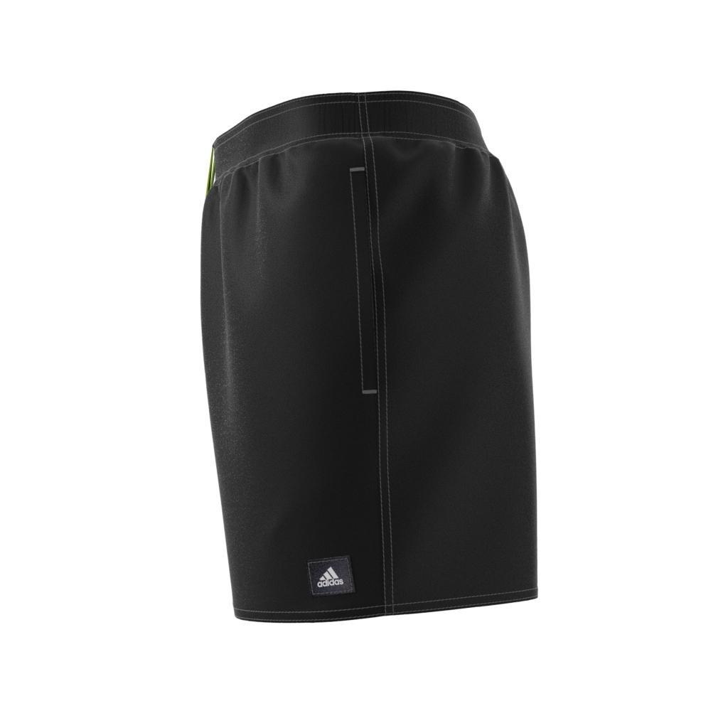 Solid Clx Short-Length Swim Shorts, Black, , large image number 9