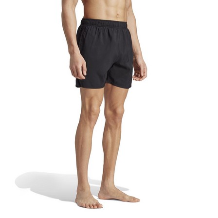 Men Solid Clx Short-Length Swim Shorts, Black, A701_ONE, large image number 10