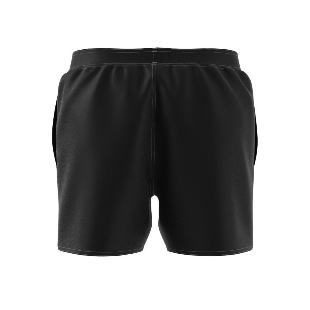 Solid Clx Short-Length Swim Shorts, Black, , large image number 11
