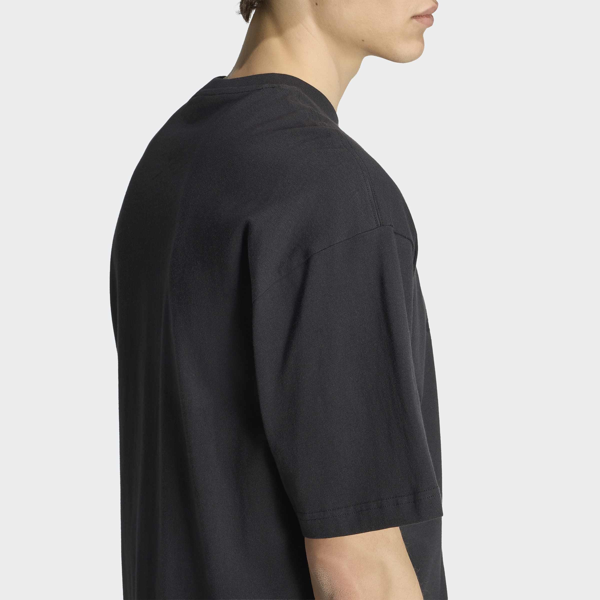 Camo T-Shirt 2 Infill Trefoil, Black, A701_ONE, large image number 2