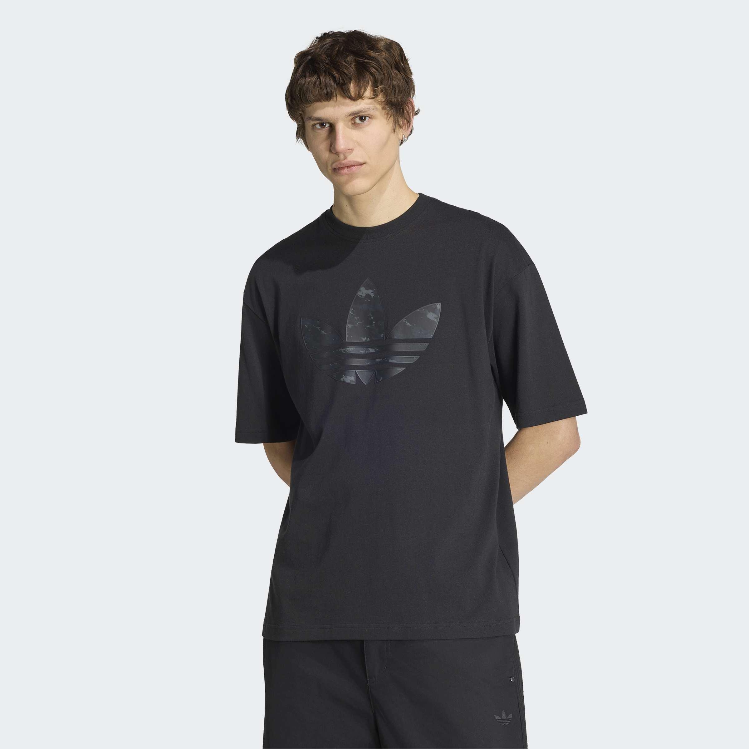 Camo T-Shirt 2 Infill Trefoil, Black, A701_ONE, large image number 5