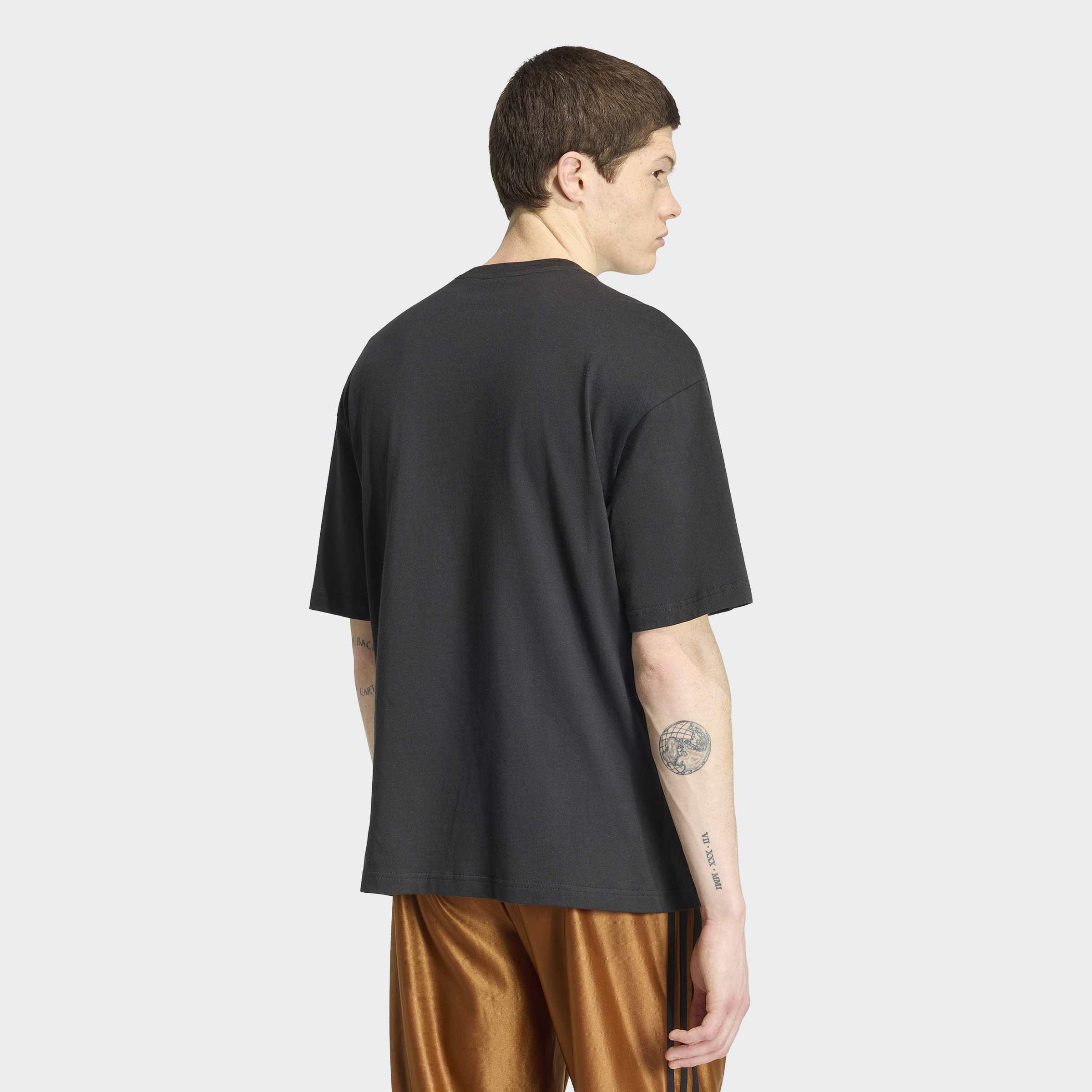 Camo Tongue Label T-Shirt, Black, A701_ONE, large image number 1