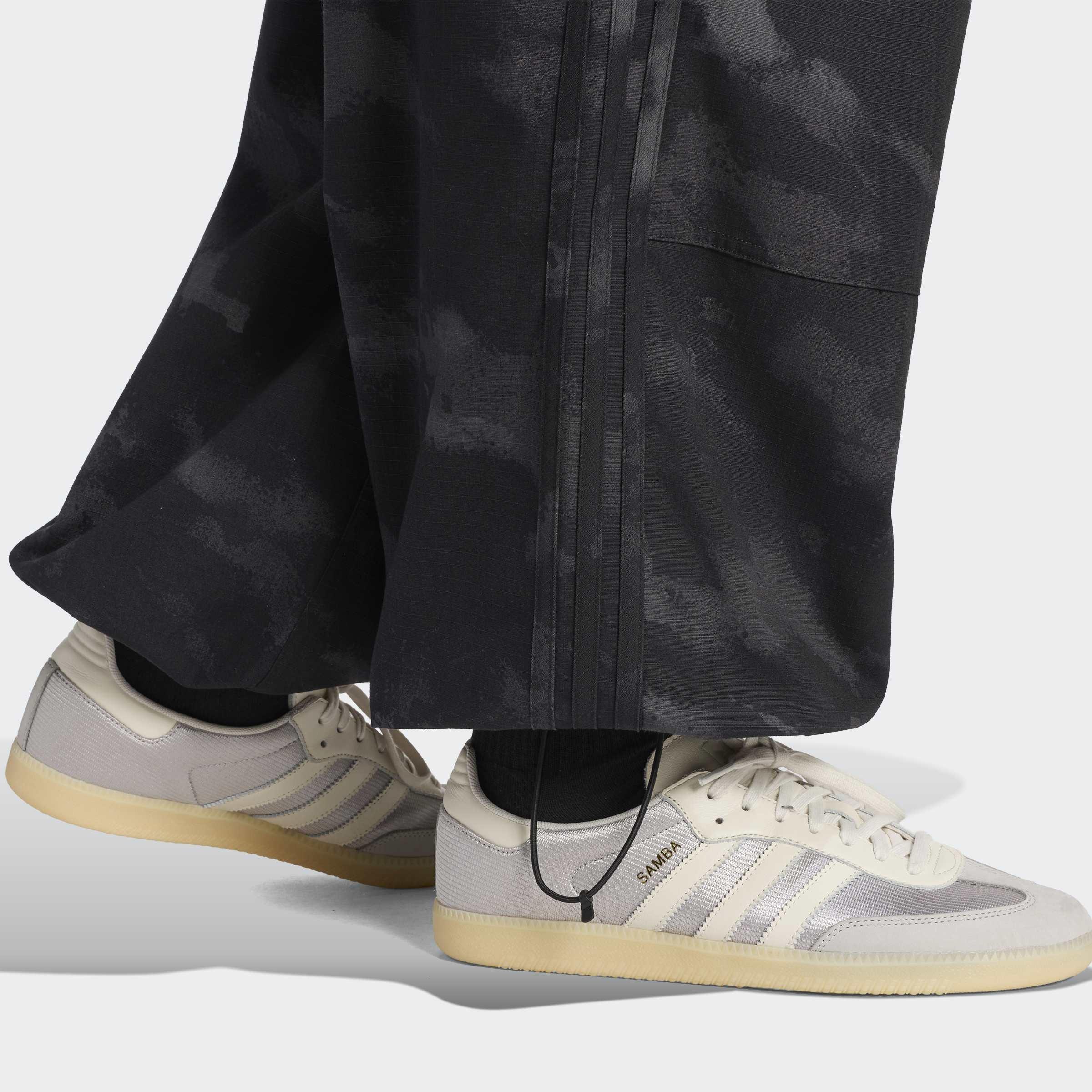 Camo Trousers, Black, A701_ONE, large image number 2