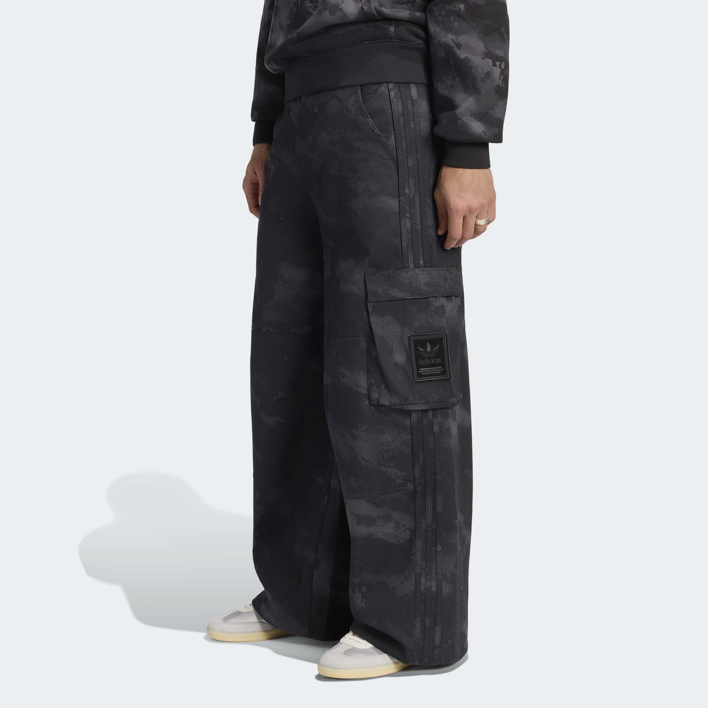 Camo Trousers, Black, A701_ONE, large image number 4