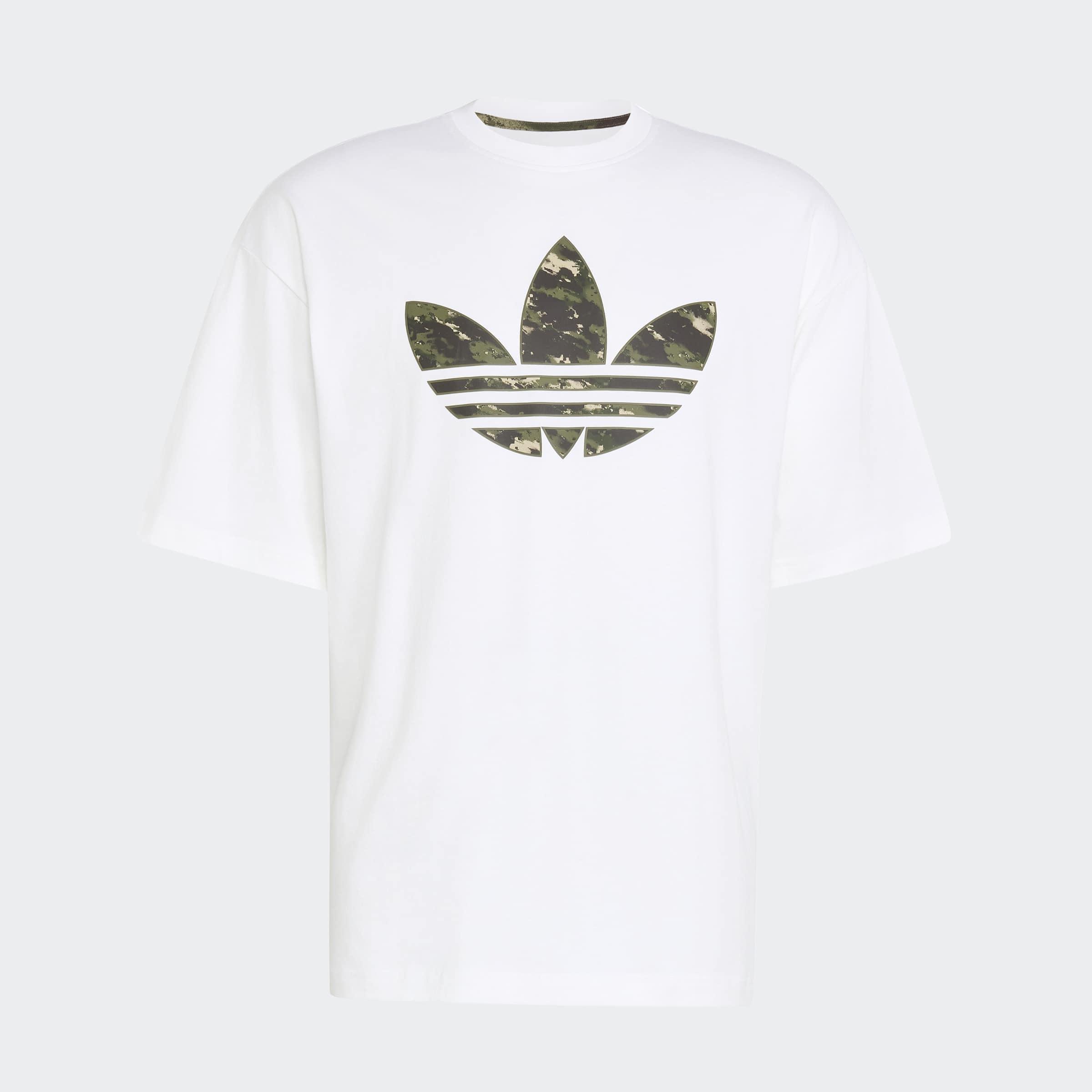Camo T-Shirt 2 Infill Trefoil, White
