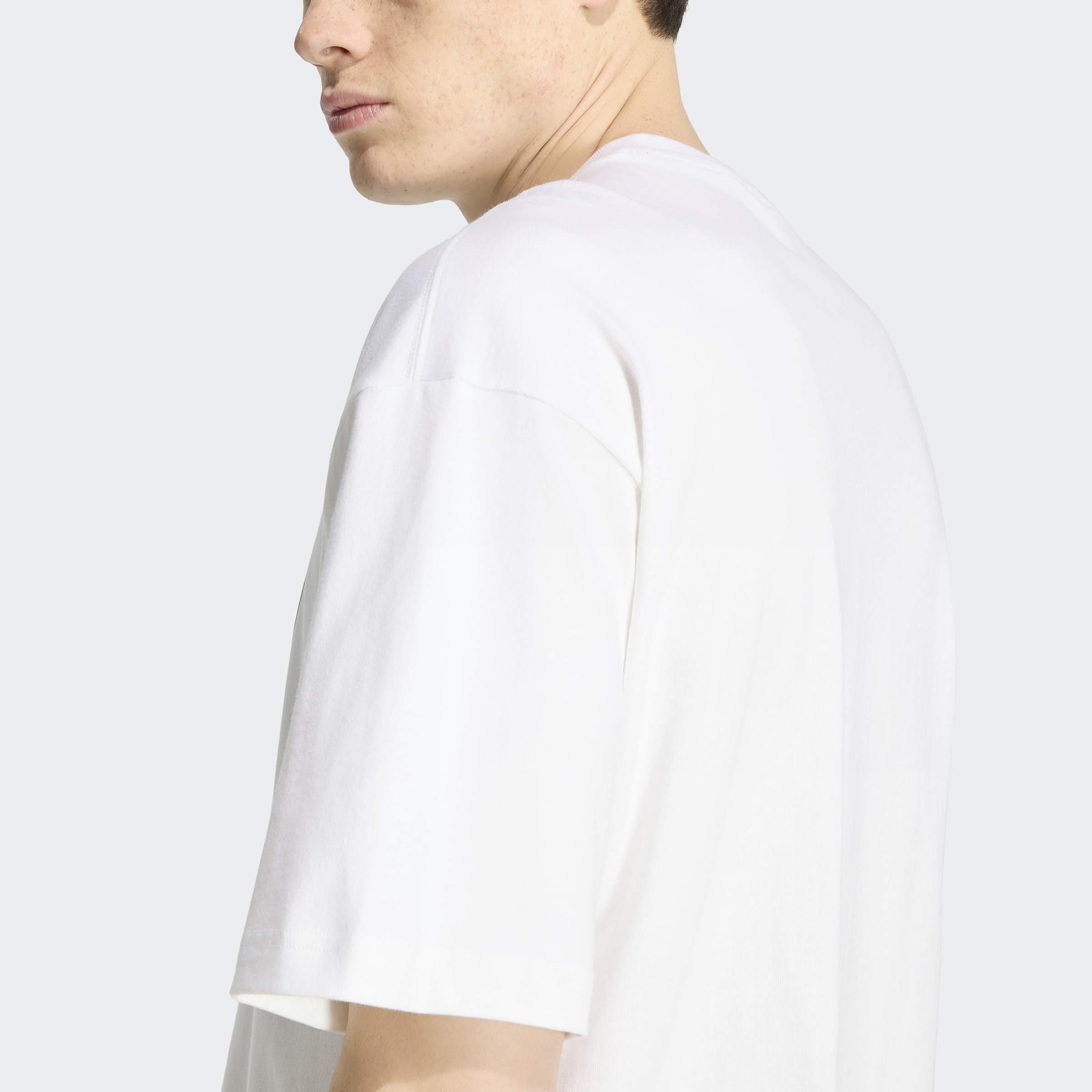 Camo T-Shirt 2 Infill Trefoil, White, A701_ONE, large image number 3