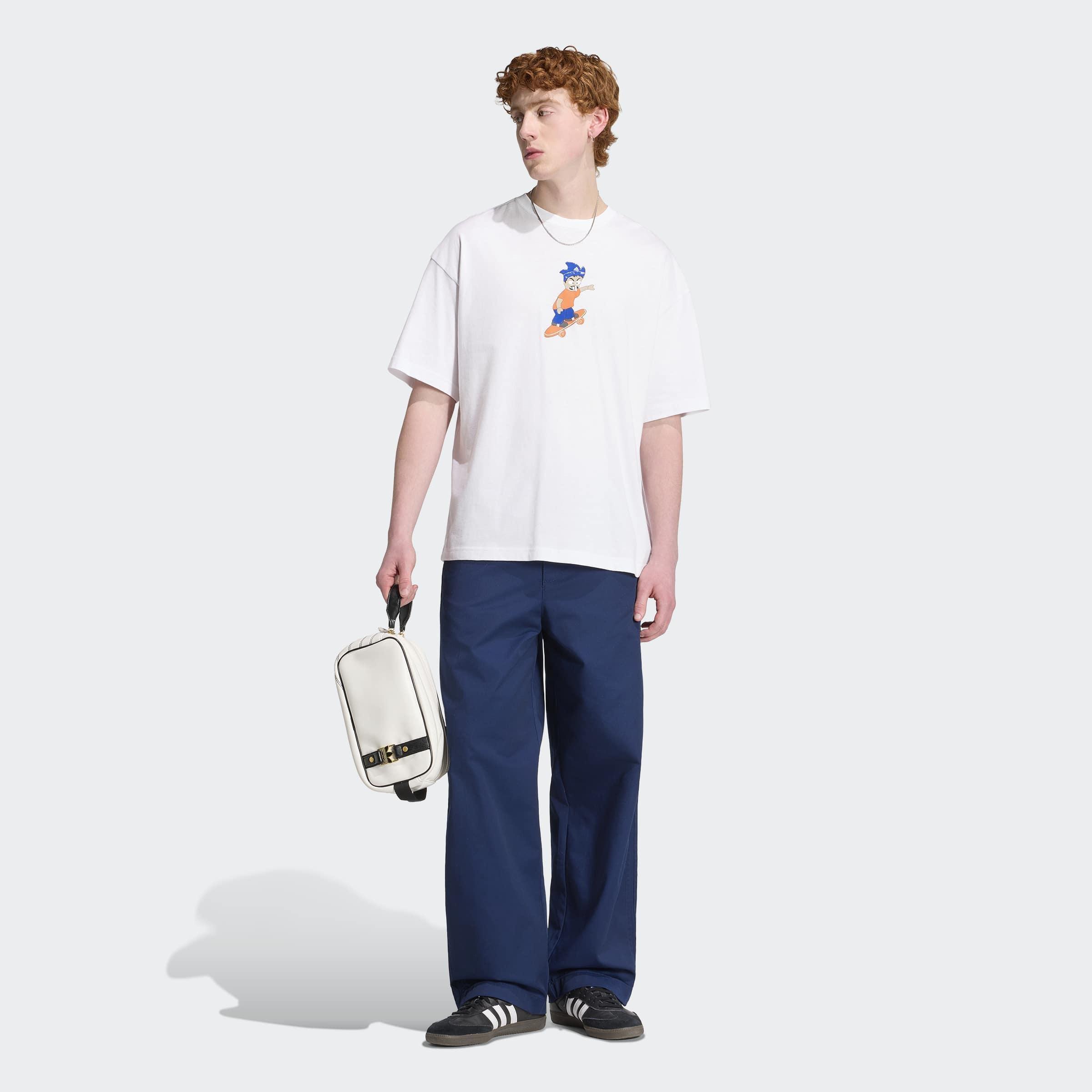 Lil Mean Skate T-Shirt, White, A701_ONE, large image number 5