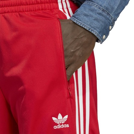 Men Adicolor Classics Firebird Tracksuit Bottoms, Red, A701_ONE, large image number 6
