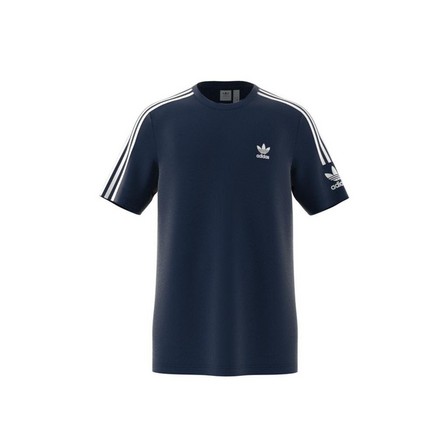 Men Adicolor Classics Trefoil T-Shirt, Navy, A701_ONE, large image number 8