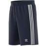 Man Adicolor Classics 3-Stripes Sweat Shorts, Blue, A701_ONE, thumbnail image number 7