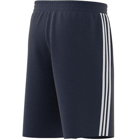 Man Adicolor Classics 3-Stripes Sweat Shorts, Blue, A701_ONE, large image number 11