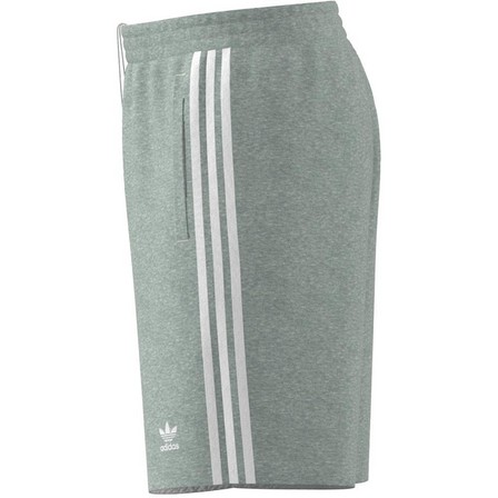 Men Adicolor Classics 3-Stripes Sweat Shorts, Grey, A701_ONE, large image number 10