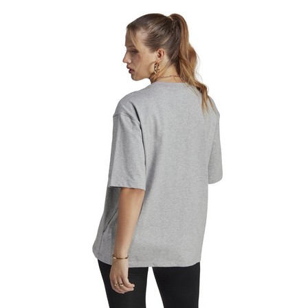 Women Adicolor Essentials T-Shirt, Grey, A701_ONE, large image number 4