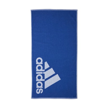 Unisex Adidas Towel Small, Blue, A701_ONE, large image number 0
