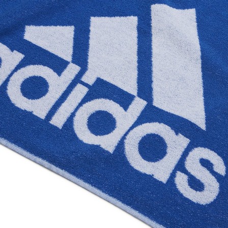 Unisex Adidas Towel Small, Blue, A701_ONE, large image number 2