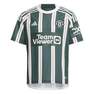Male Junior Manchester United 23/24 Away Jersey, Green, A701_ONE, thumbnail image number 5