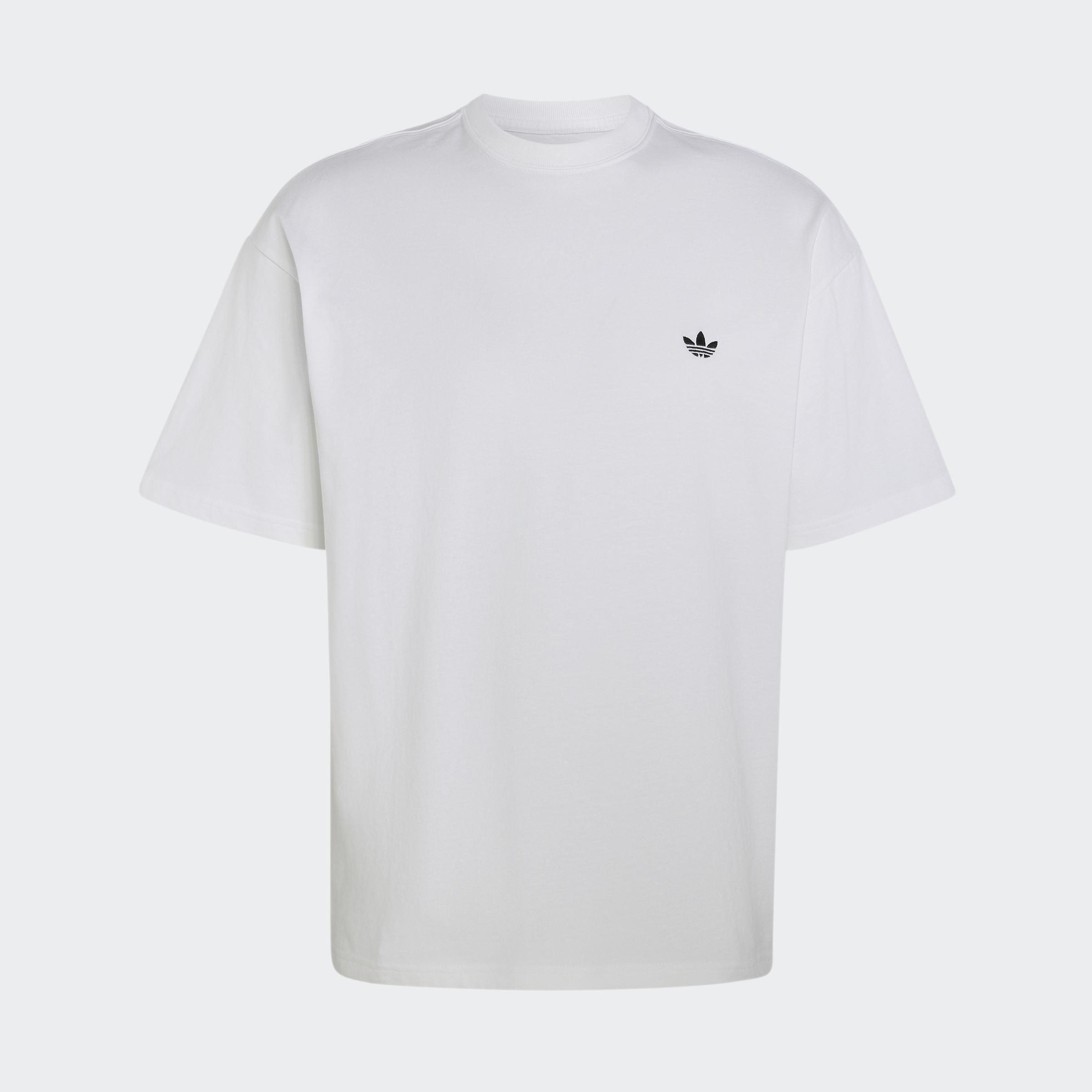 Trefoil Essentials Loose T-Shirt, White