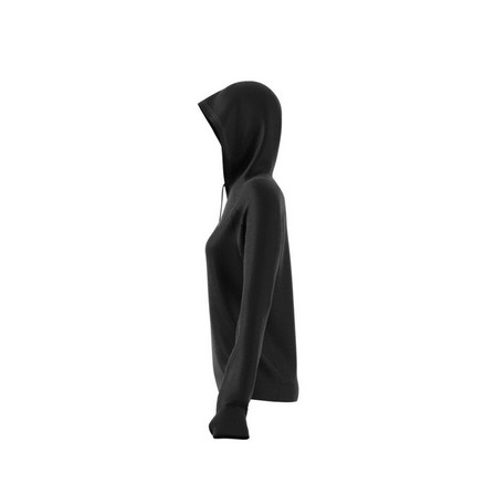 Women Made To Be Remade Running Hoodie, Black, A701_ONE, large image number 10