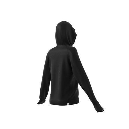 Women Made To Be Remade Running Hoodie, Black, A701_ONE, large image number 13