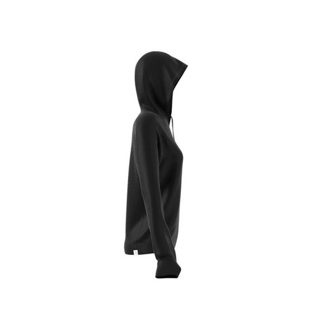 Women Made To Be Remade Running Hoodie, Black, A701_ONE, large image number 15