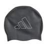 Unisex Adidas Logo Swim Cap, Black, A701_ONE, thumbnail image number 0