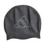 Unisex Adidas Logo Swim Cap, Black, A701_ONE, thumbnail image number 1