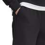 Men Lounge Fleece Shorts, Black, A701_ONE, thumbnail image number 4