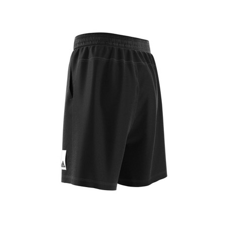 Men Lounge Fleece Shorts, Black, A701_ONE, large image number 9