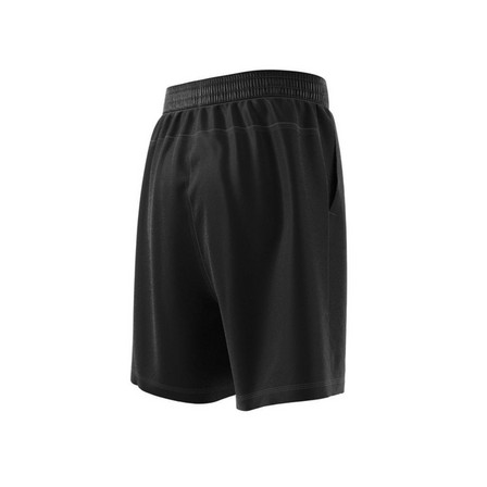 Men Lounge Fleece Shorts, Black, A701_ONE, large image number 11