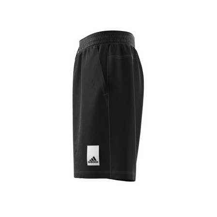 Men Lounge Fleece Shorts, Black, A701_ONE, large image number 14