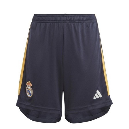 Kids Boys Real Madrid 23/24 Away Shorts, Black, A701_ONE, large image number 0