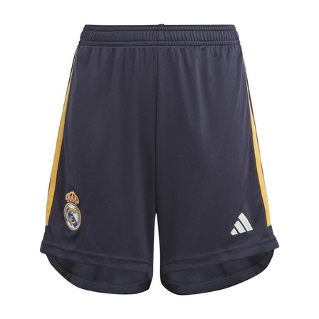 Kids Boys Real Madrid 23/24 Away Shorts, Black, A701_ONE, large image number 1