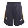 Kids Boys Real Madrid 23/24 Away Shorts, Black, A701_ONE, thumbnail image number 1