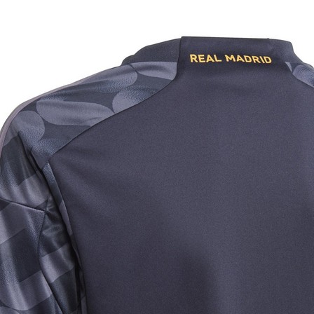 Kids Boys Real Madrid 23/24 Away Jersey, Grey, A701_ONE, large image number 3
