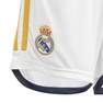 Kids Boys Real Madrid 23/24 Home Shorts, White, A701_ONE, thumbnail image number 4