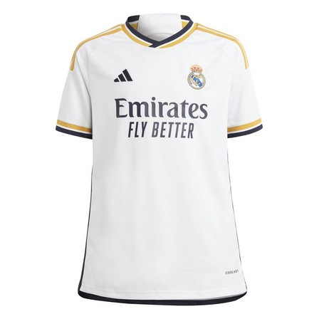 Kids Boys Real Madrid 23/24 Home Jersey, White, A701_ONE, large image number 0