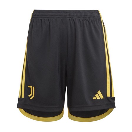 Unisex Kids Juventus 23/24 Home Shorts, Black, A701_ONE, large image number 1