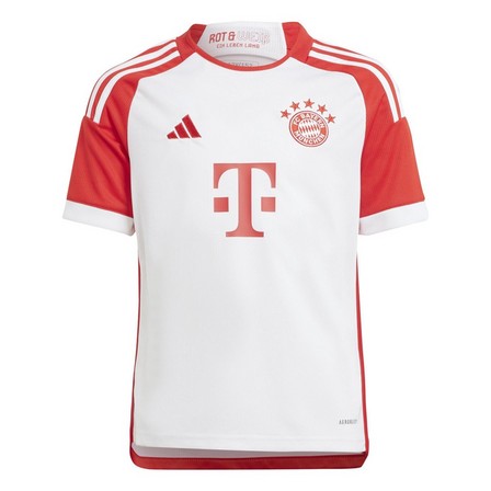 Unisex Kids Fc Bayern 23/24 Home Jersey Kids, White, A701_ONE, large image number 0