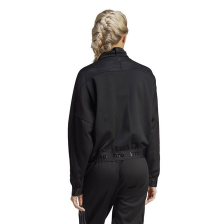 Women Tiro Suit-Up Advanced Track Top, Black, A701_ONE, large image number 3