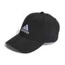 Unisex Embroidered Logo Lightweight Baseball Cap, Black, A701_ONE, thumbnail image number 0