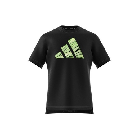 Men Hiit Graphic Slogan Training T-Shirt, Black, A701_ONE, large image number 11