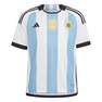 Kids Boys Argentina 22 Winners Home Jersey, White, A701_ONE, thumbnail image number 2